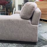 Beige 3-seater sofa, fully renovated.