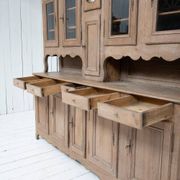 Large Oak 2-Part Buffet, France, 1780s