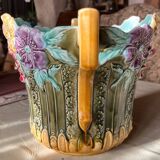 Vase barbotine  Honnaing art nouveau