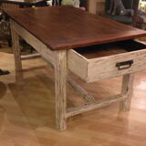 Farm table XIXth, in cherry