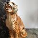 Tiger in earthenware
