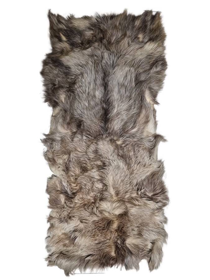 Goat skin rug