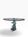 Vintage twisted glass table from the 90s.