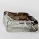 Transparent and Smoky Grey Murano Glass Ashtray – Vintage 1980s Hollywood Regency Decor