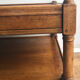 Table basse marquetée en bois massif