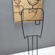 Bronze Rectangular Wall Mirror by Giannobi, Italy