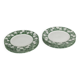 10 assiettes plates anglaises Churchill