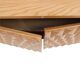 Hand-Carved Solid Oak Italian Sideboard with Four Doors, Brutalist Style