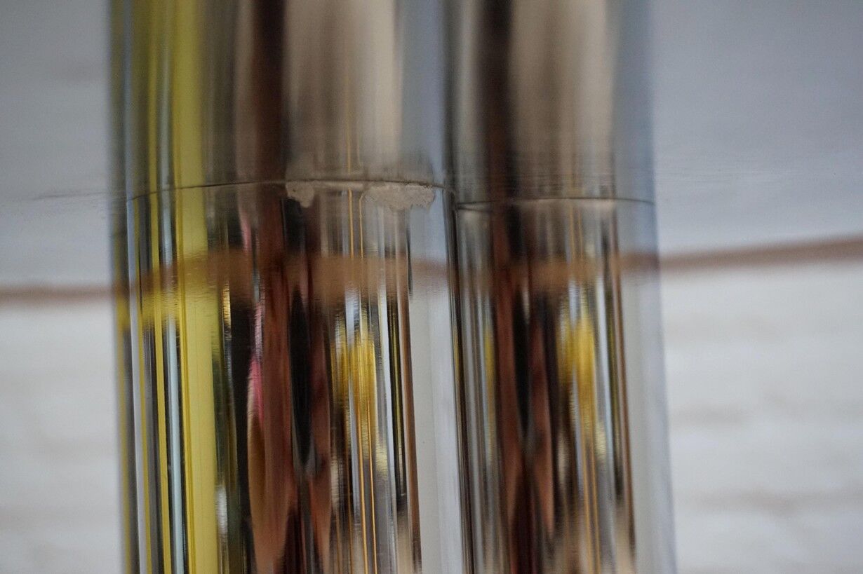 Mid-century modern round table by  Knoll International Kiga S.p.A, 1960s