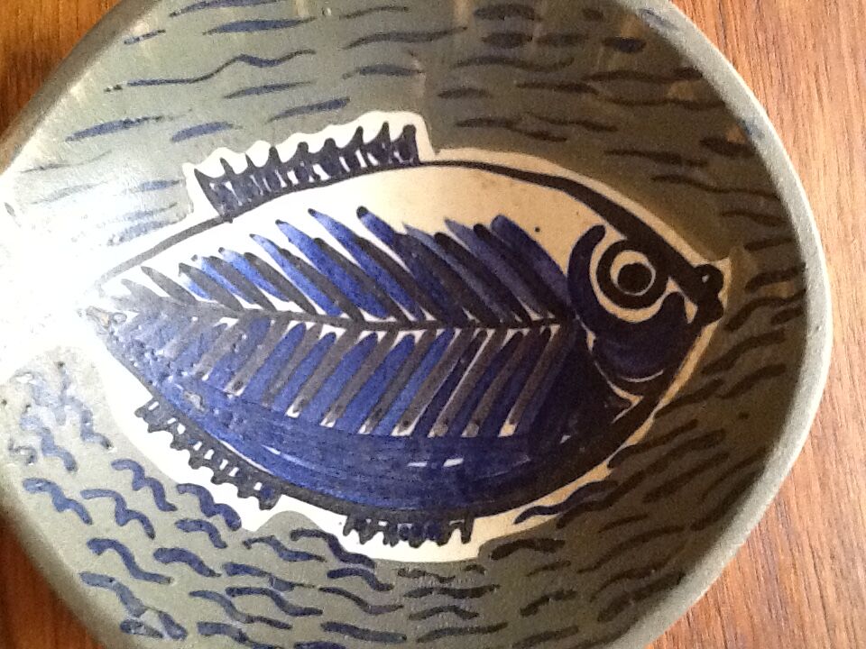 Hand painted ceramic