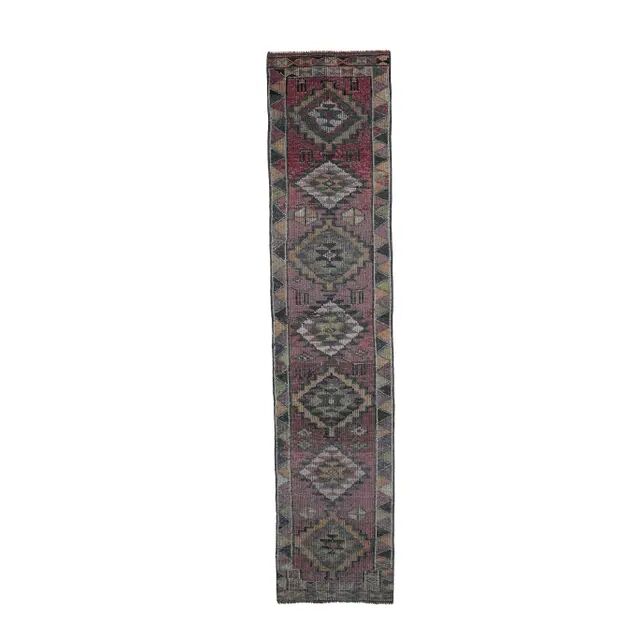 Turkish Handmade Wool Runner 73x337