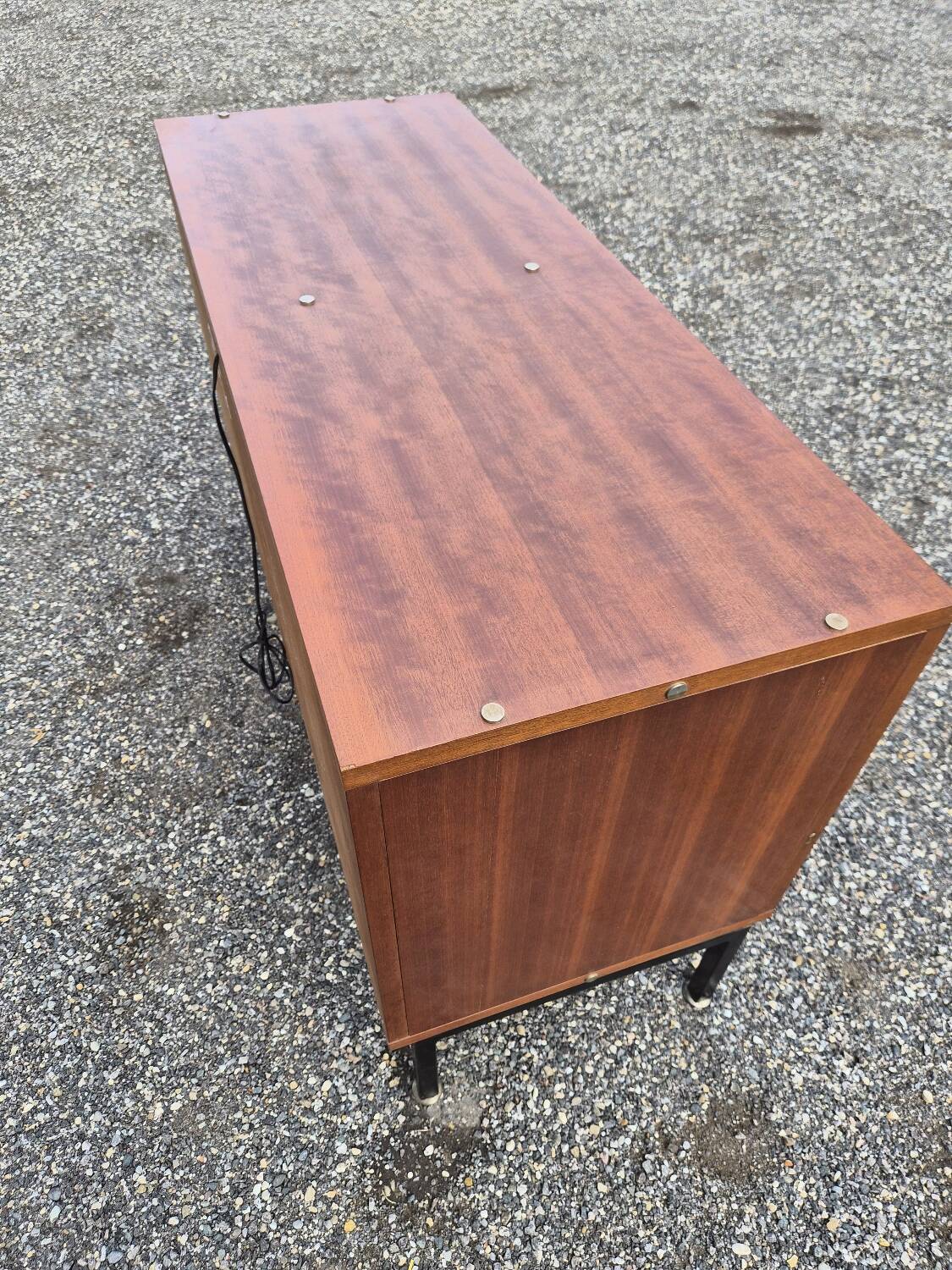 Buffet bar enfilade moderniste Paolozzi Monopoly vintage années 60