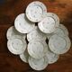 12 dessert plates in Limoges porcelain