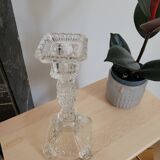 Large glass candlestick
