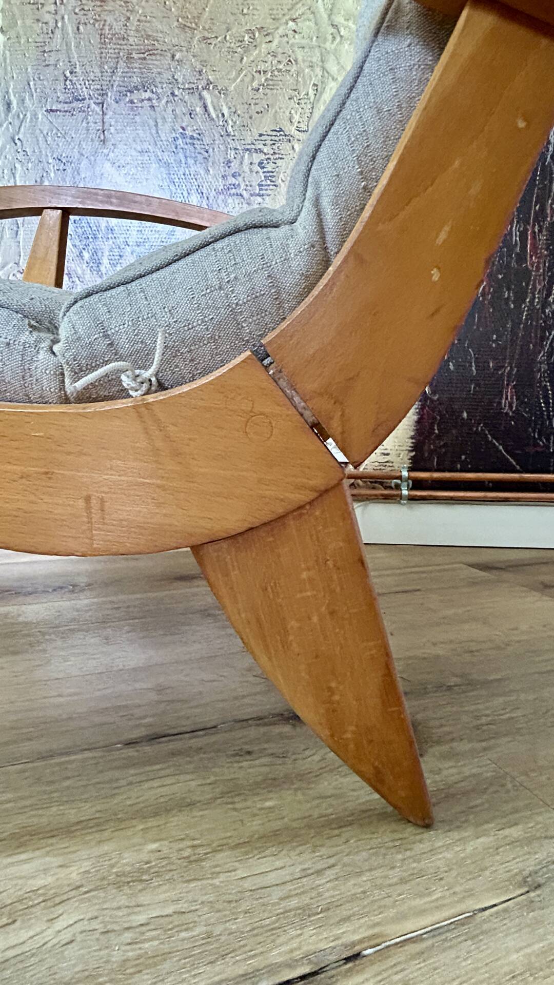 Free-Span FS 123 Armchair – France, 1954