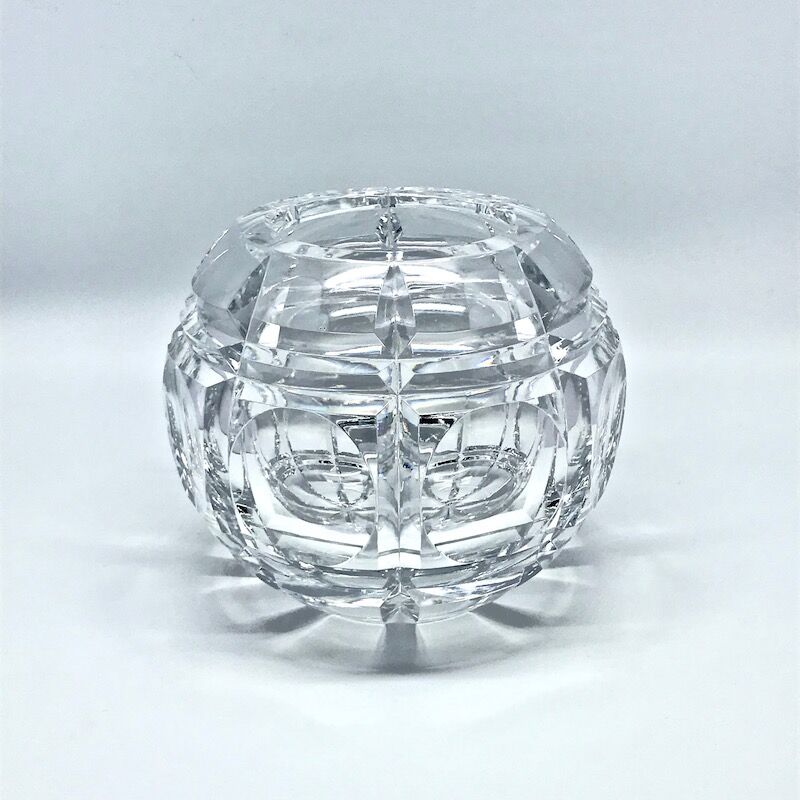 Crystal ball vase