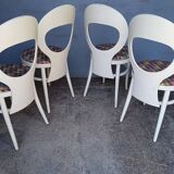 Baumann 4 chairs seagull vintage design