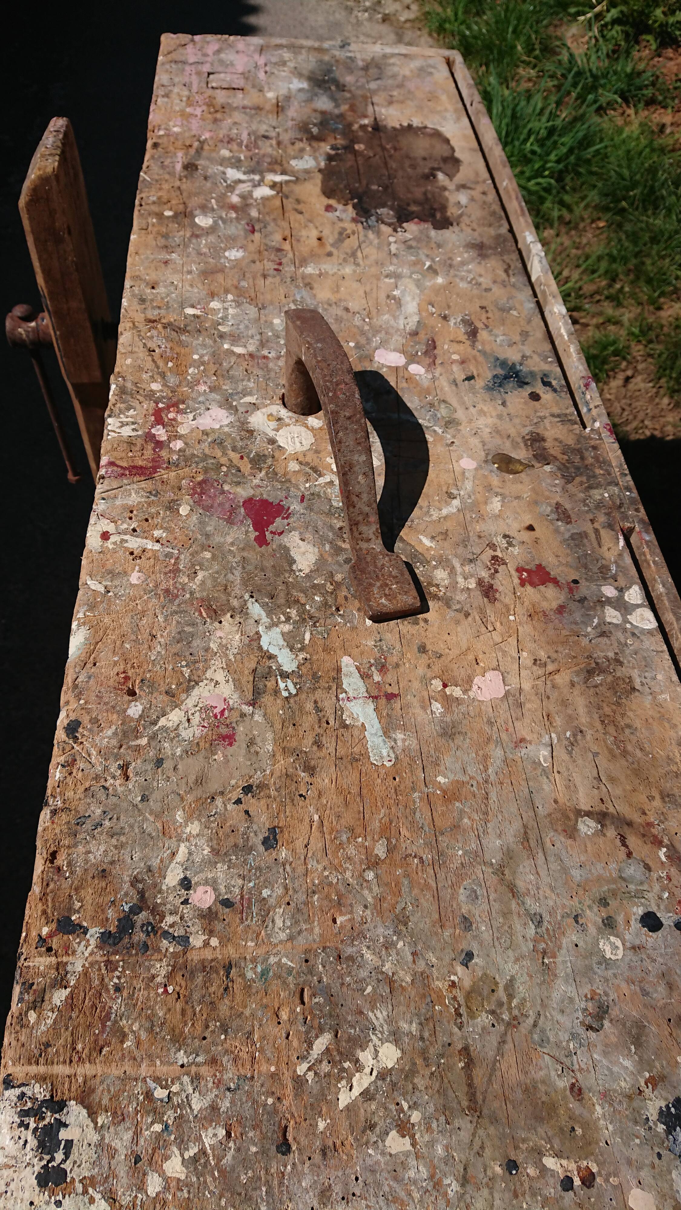 Built in raw wood with its press and valet - GRENAD