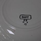 2 assiettes creuses dany ff france