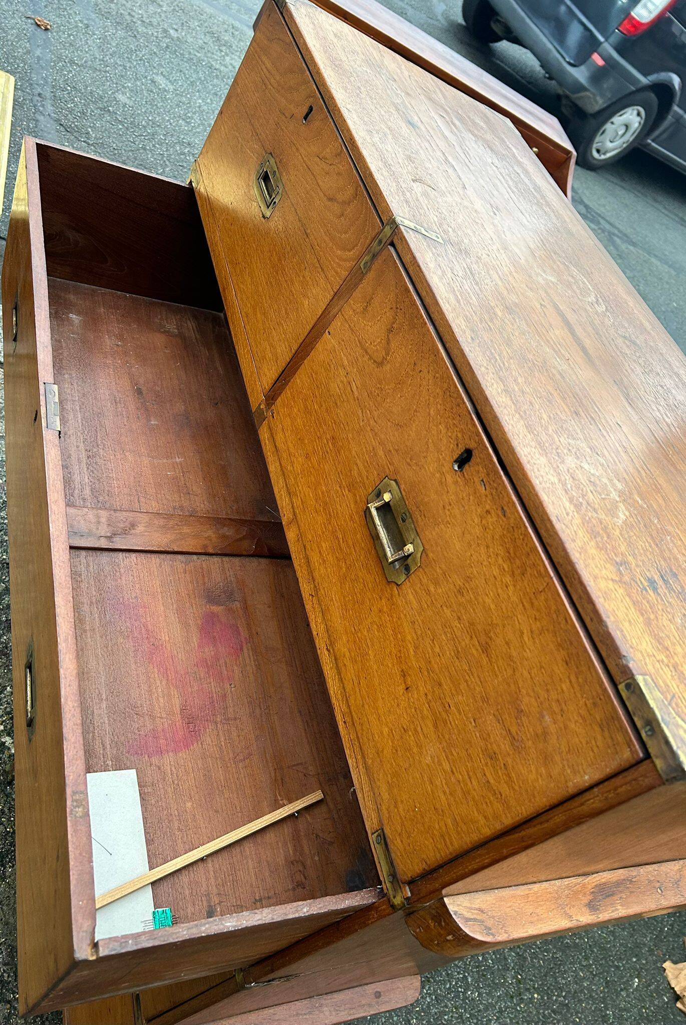 Navy chest of drawers