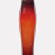 Red vase by Ewa Gerczuk-Moskaluk, 1970