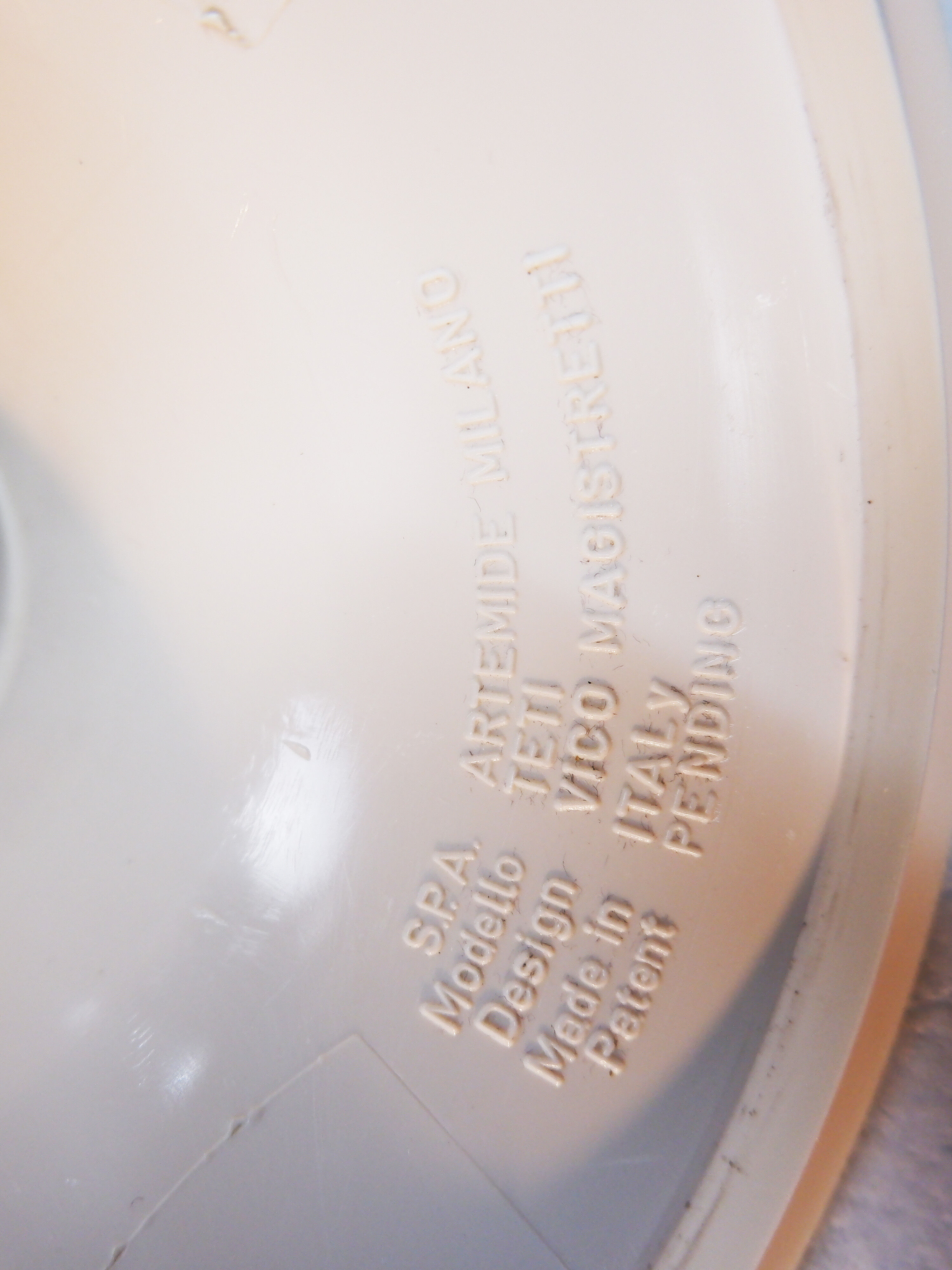 Set of 2 Teti wall lamps by Vico Magistretti for Artemide, 1970s