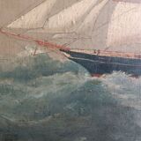 Marine, oil on canvas