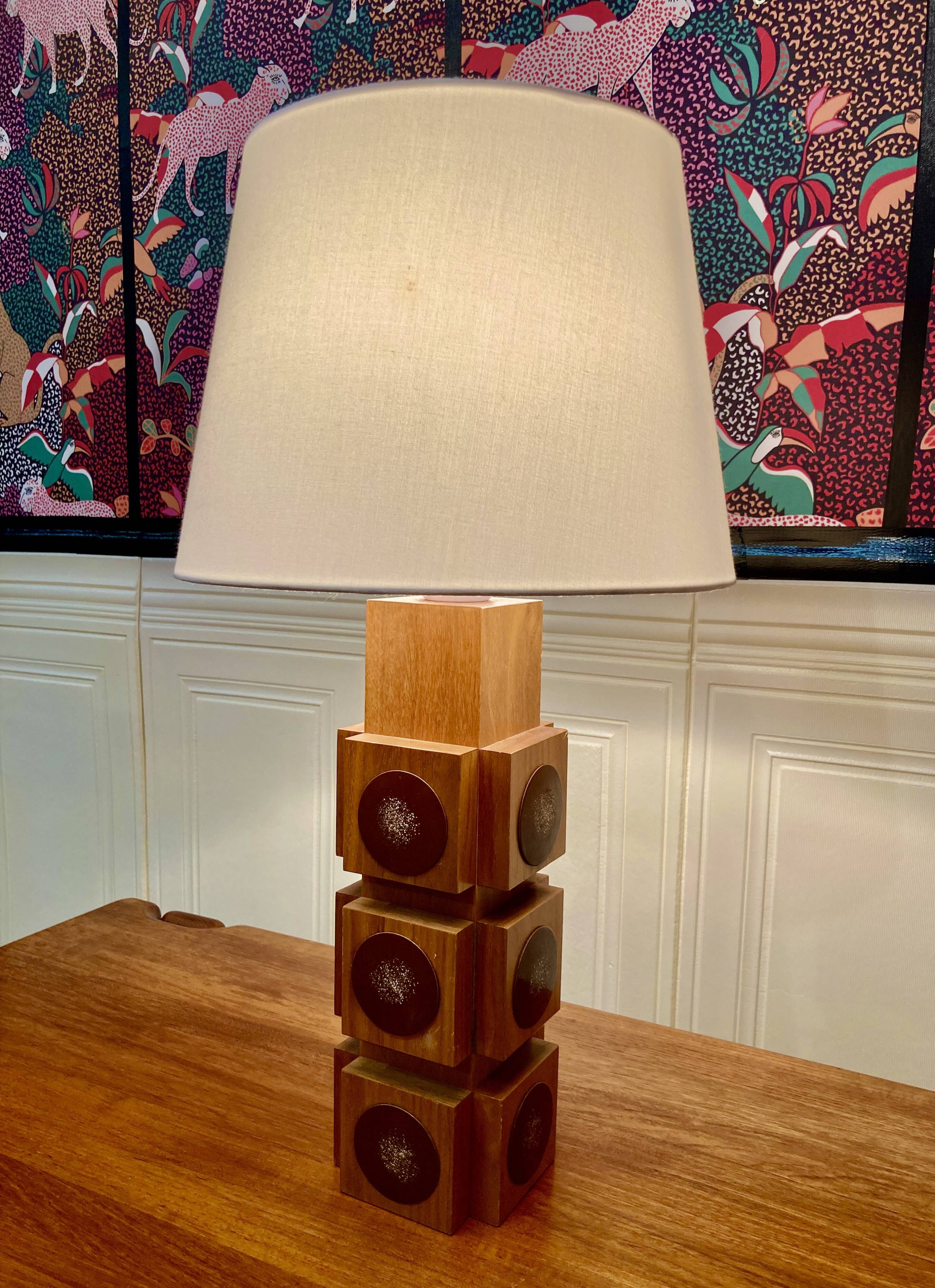 Grande lampe 1950 "design scandinave".
