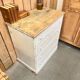 Old 4-drawer chest of drawers, original patina