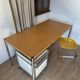 Bureau USM Haller en plaqué hêtre naturel vernis