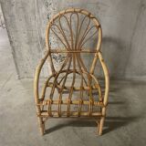 Child's rattan armchair