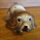 Figurine chien Cocker en céramique
