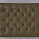 Capped Green Leather Chesterfield Foot stool 1960s England