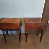 Two bedsides Louis Philippe style