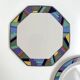 Set of 8 Scenario Metropol plates by Barbara Brenner for Rosenthal, 90