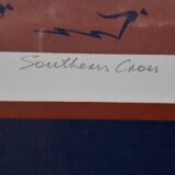 Engraving Signed by Aschley Manluy " Southern Cross "