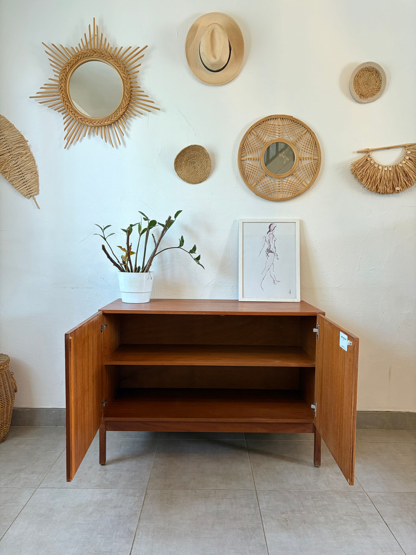 Enfilade vintage en teck