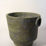Ceramic pot lava effect