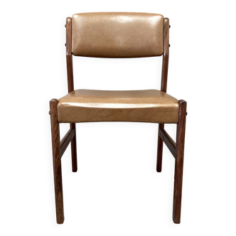 Scandinavian design rosewood chair.