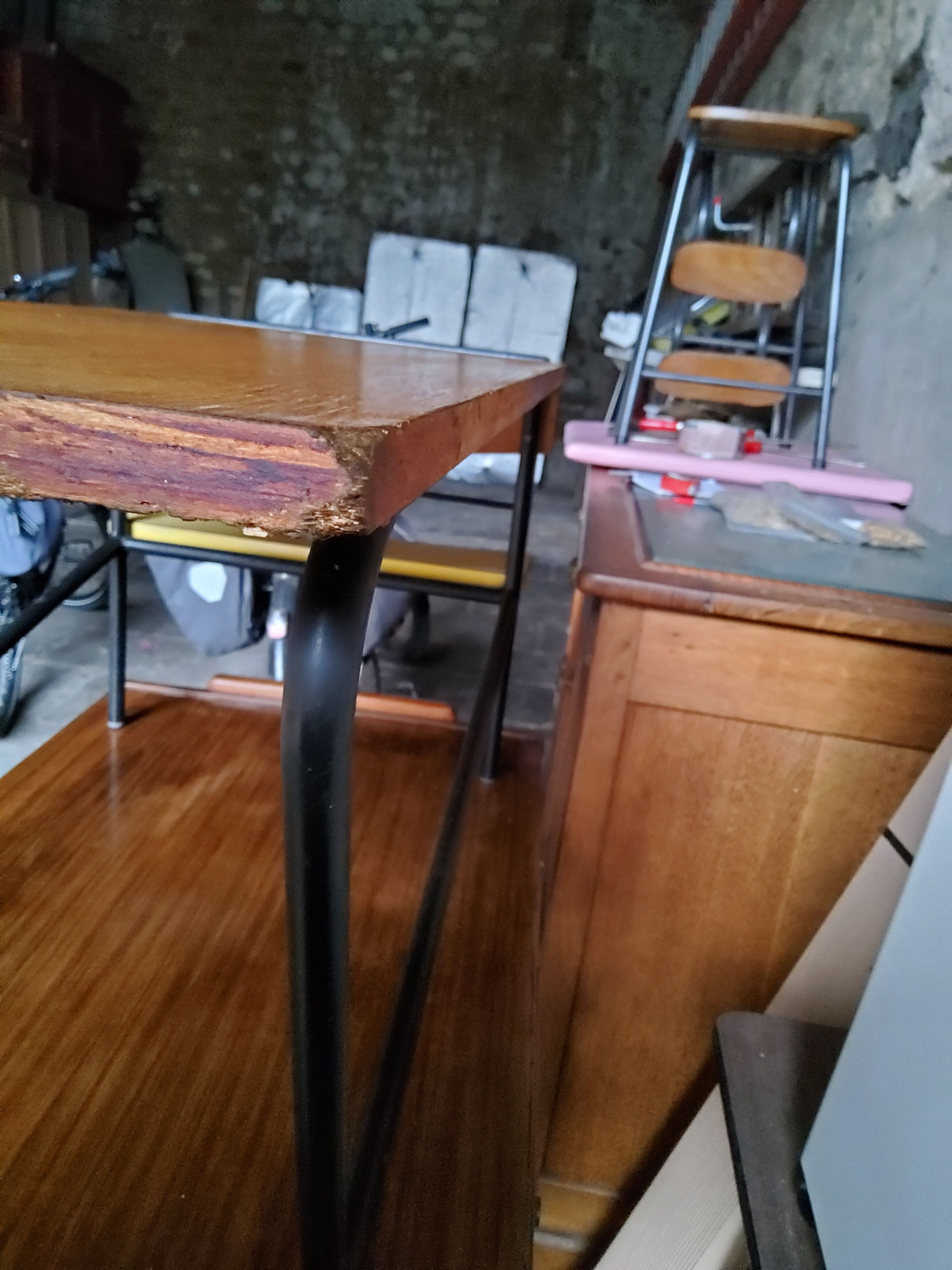 Vintage lounge coffee table