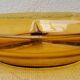 Amber glass trinket bowl