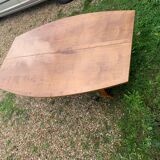 Hugues Chevallier art deco retractable console table