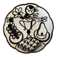 Set of 2 Primavera ceramic plates