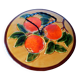 plateau à fromage Vallauris thème oranges année 1970
