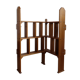 Wooden corner shelves