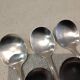 6 silver-plated ice cream scoops, goldsmith Frionnet, pearl decor