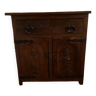 Spanish carved wooden chest of drawers