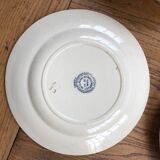 Set de 10 assiettes Terre de Fer Floreal Boulenger