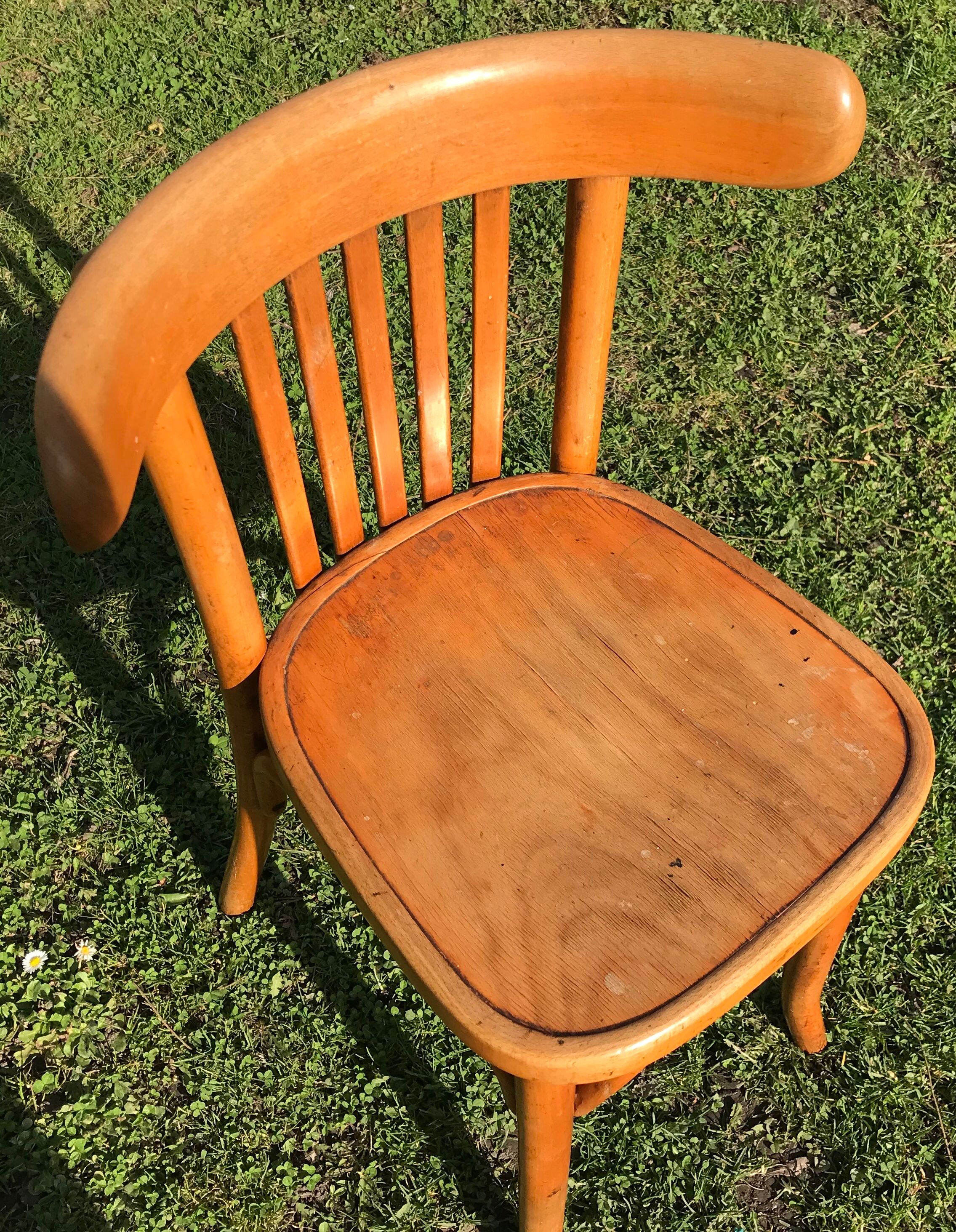 Czechoslovak bistro chair
