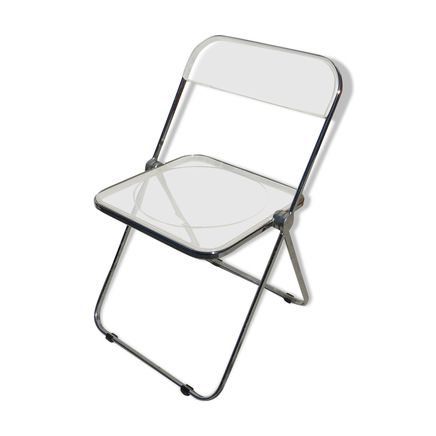 Plia chair by Giancarlo Piretti for Castelli